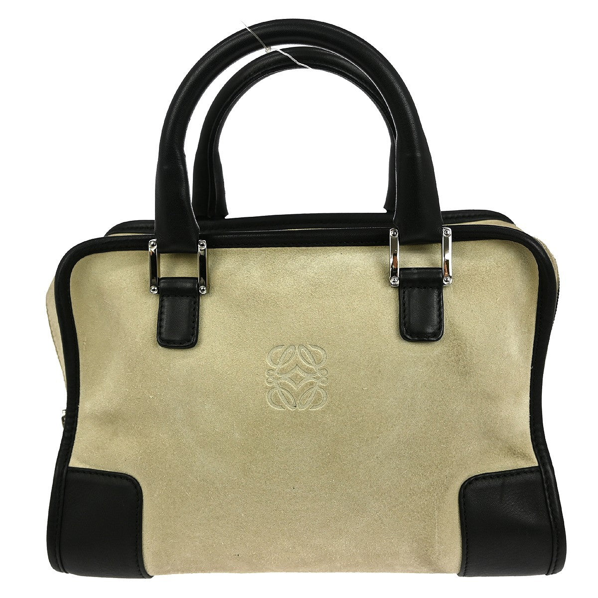 Loewe Amazona Bag Suede, BEIGE, SUEDE, Handbag