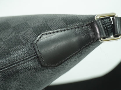 Louis Vuitton Mick Messenger Bag Damier Graphite, BLACK, CANVAS, Shoulder bag