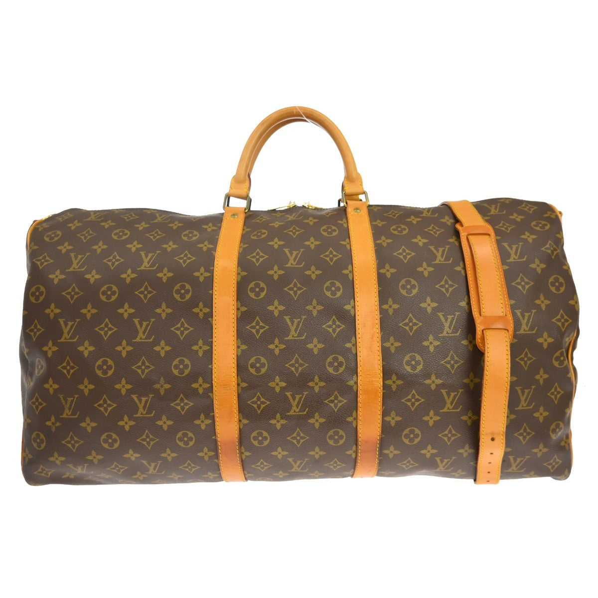 Louis Vuitton Keepall Bandouliere Bag Monogram Canvas, Brown, Canvas, Travel Bag