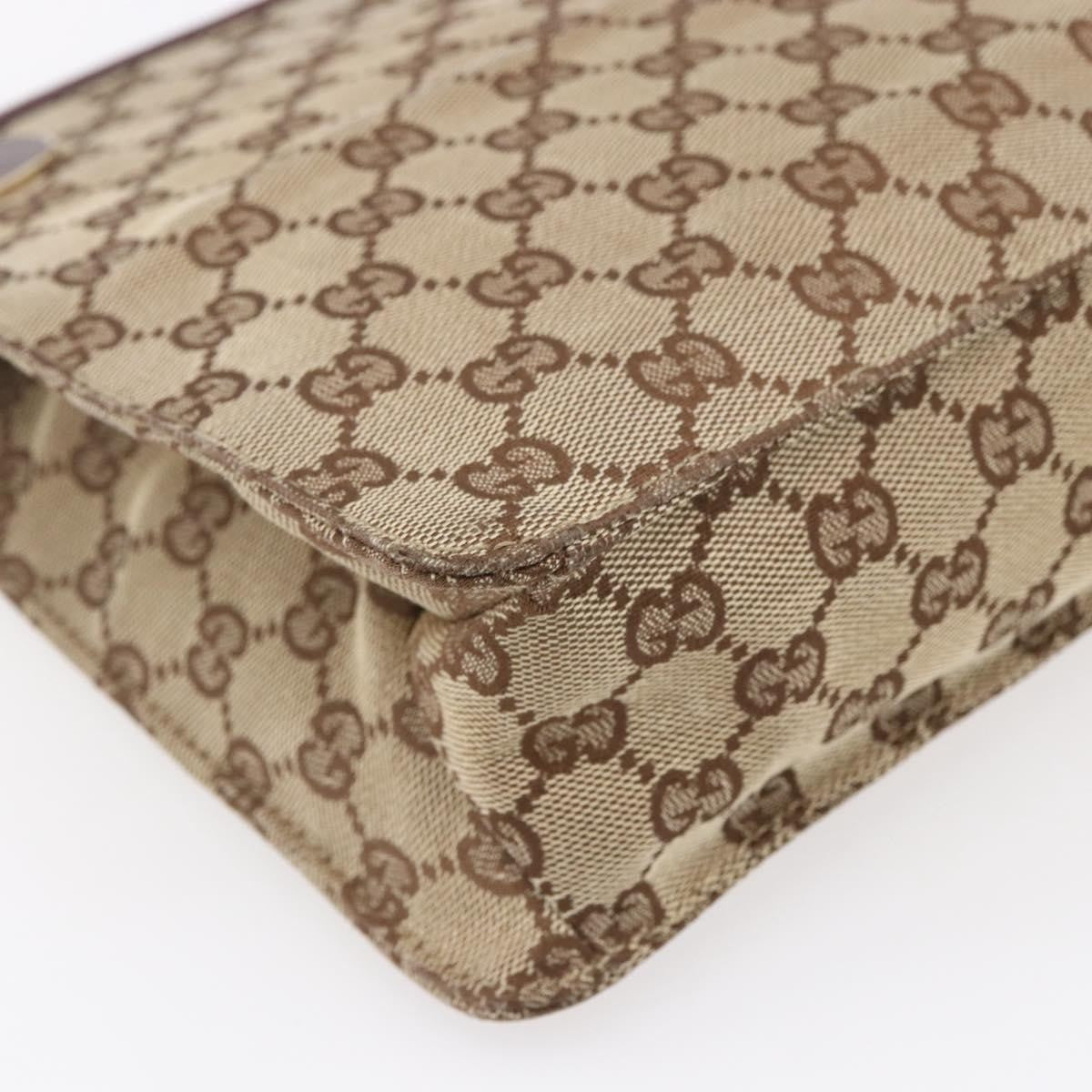Gucci Eclipse Messenger GG Canvas, BEIGE, CANVAS, Shoulder bag