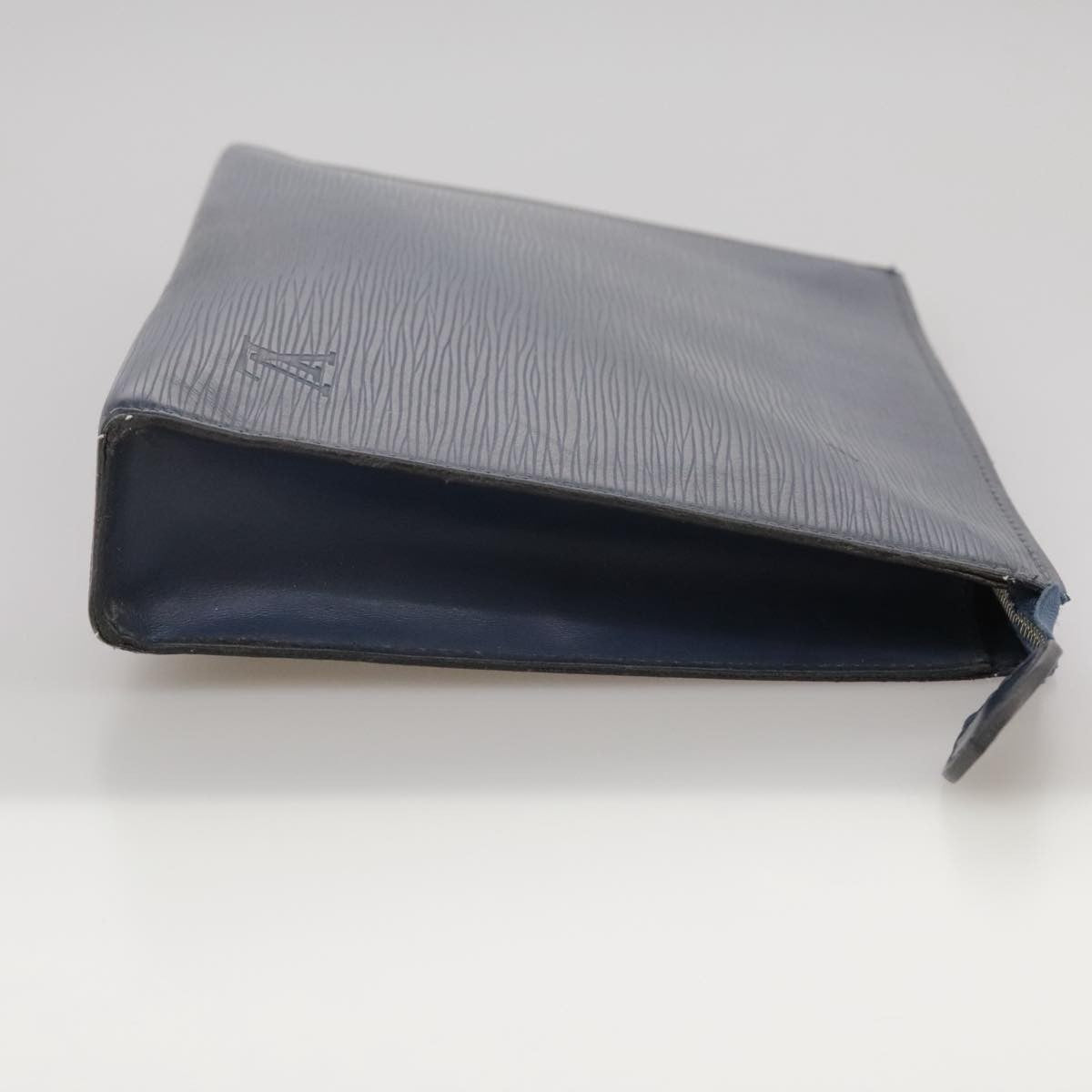 Louis Vuitton Toiletry Pouch Epi Leather, NAVY, LEATHER, Toiletry Case