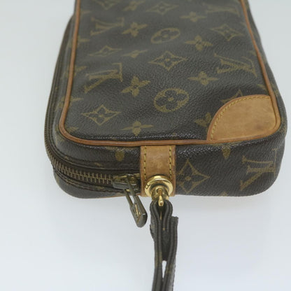 Louis Vuitton Marly Dragonne Clutch Monogram Canvas, MULTICOLOUR, CANVAS, Clutche & pouche