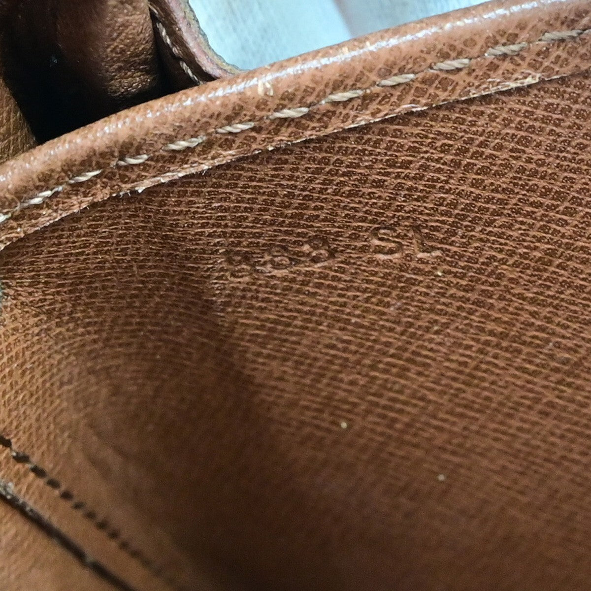 Louis Vuitton Cartouchiere Handbag Monogram Canvas, BROWN, CANVAS, Shoulder bag