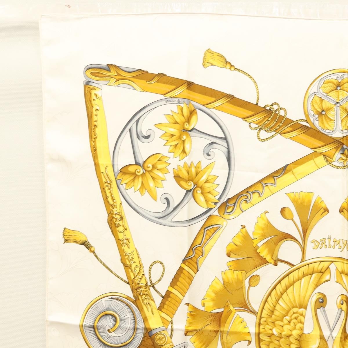 Hermes Carré 90 Silk multicolor, WHITE, SILK, Scarve & shawl