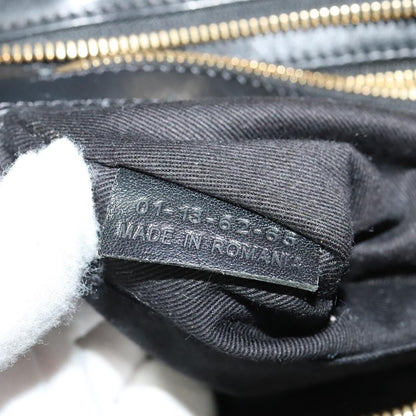 Chloe Alice Satchel Leather, BLACK, LEATHER, Handbag