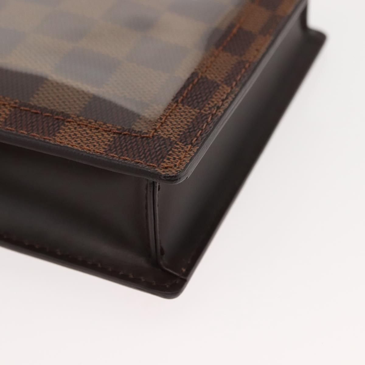 Louis Vuitton Portobello Messenger Damier, Brown, Canvas, Shoulder Bag