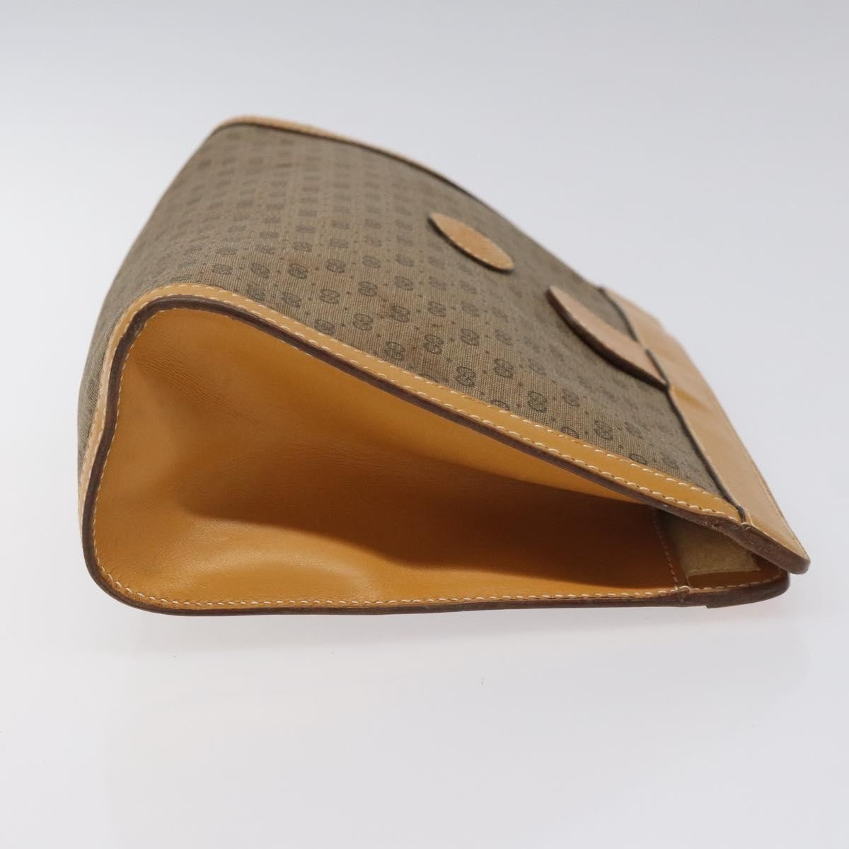 Gucci Micro GG canvas clutch bag Canvas, BEIGE, CANVAS, Clutche & pouche