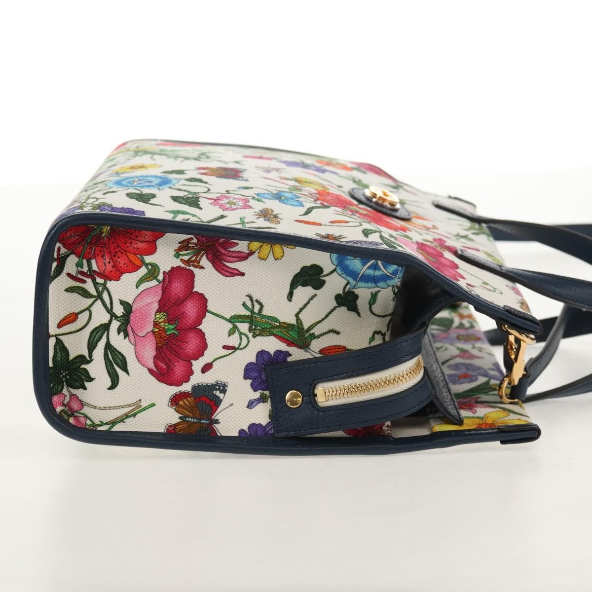 Gucci Flora Canvas, Multicolour, Canvas, Tote Bag