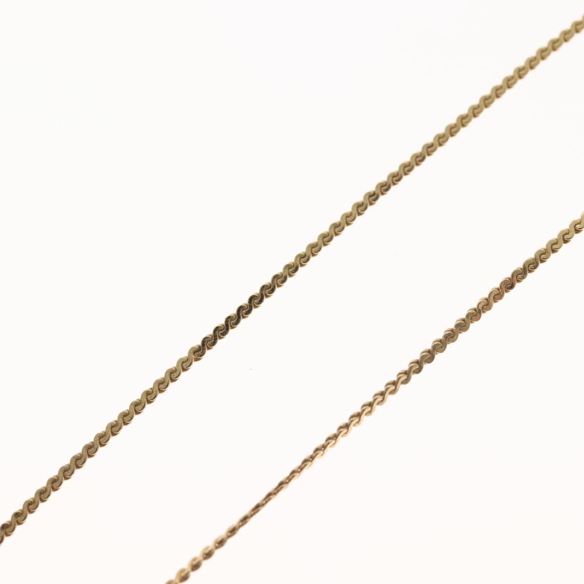 Christian Dior CD Pendant Necklace Gold-plated, GOLD, METAL, Necklace
