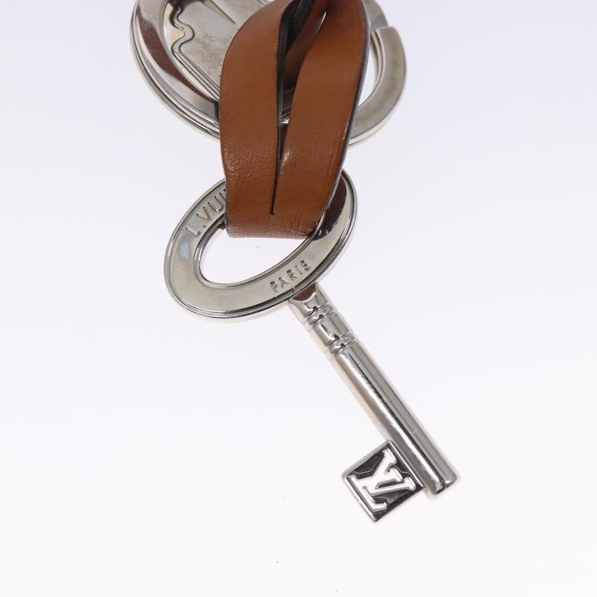 Louis Vuitton Key Chain Metal, SILVER, METAL, Charms and Keychains