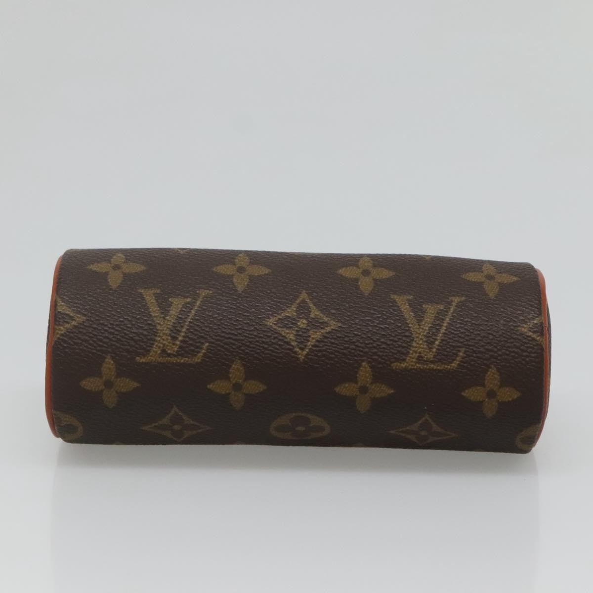 Louis Vuitton Papillon Pochette Monogram Canvas, BROWN, CANVAS, Handbag