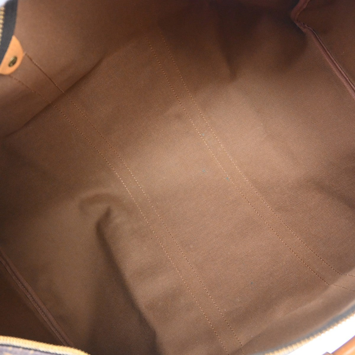 Louis Vuitton Keepall Bag Monogram Canvas, Brown, Canvas, Travel Bag