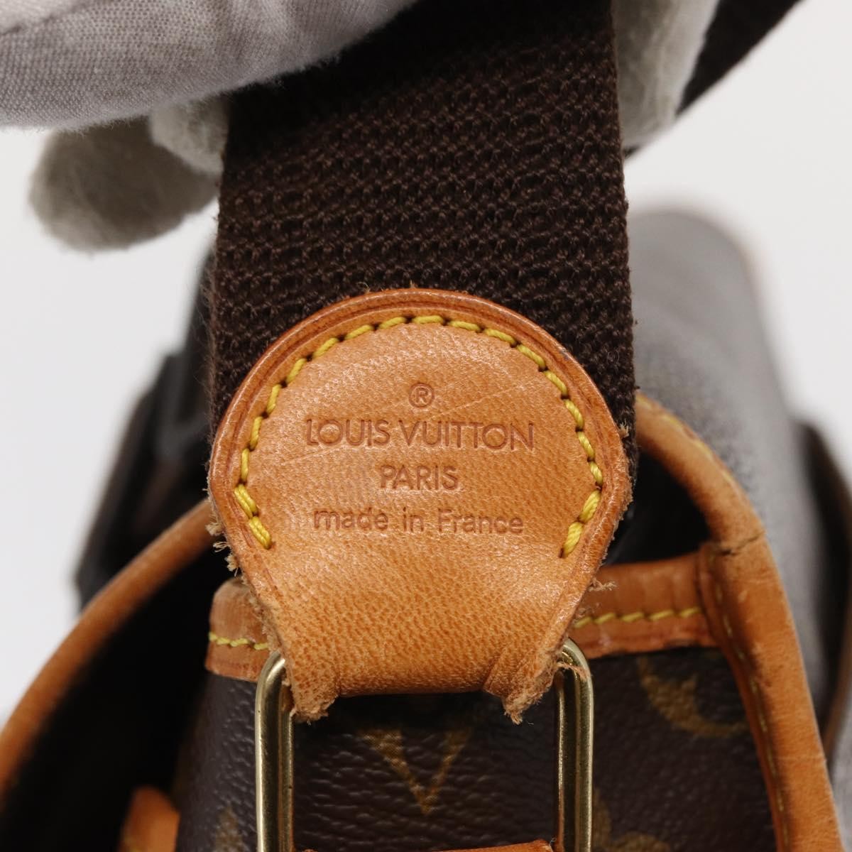 Louis Vuitton Sac Gibeciere Messenger Bag Monogram Canvas, BROWN, CANVAS, Shoulder bag