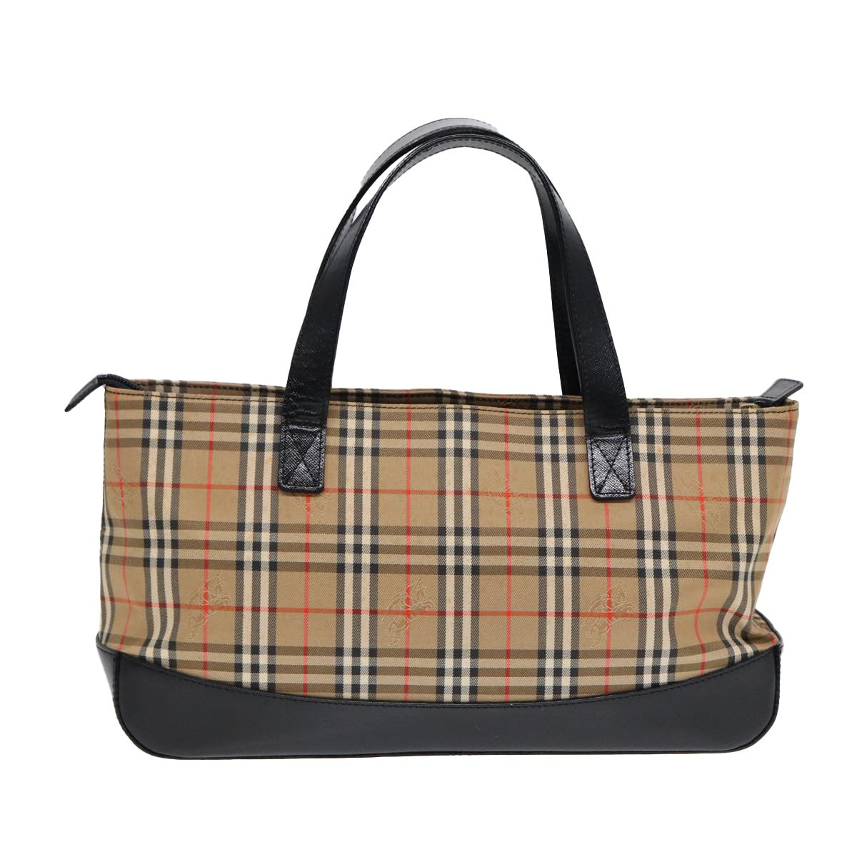 Burberry Nova Check Handbag Nova Check Canvas, BEIGE, CANVAS, Handbag