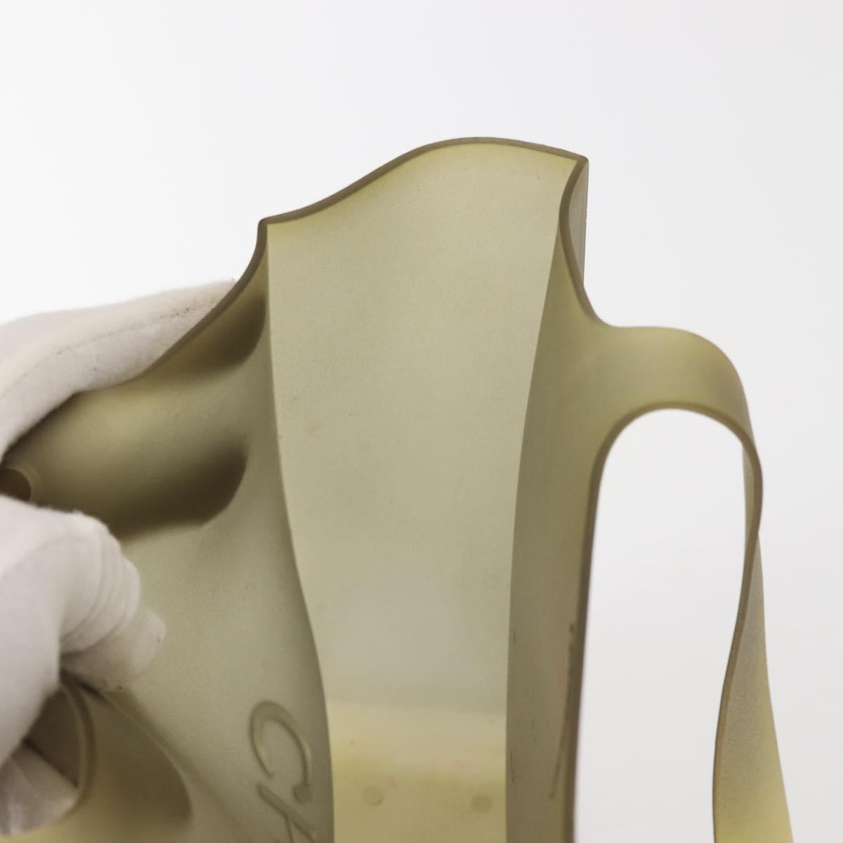 Chanel Jelly Tote Rubber, GRAY, RUBBER, Tote bag