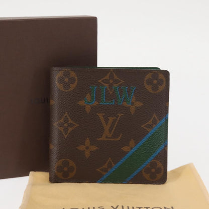 Louis Vuitton Marco Wallet Monogram Canvas, BROWN, CANVAS, Wallets
