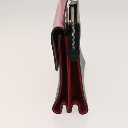 Fendi Demi Jour Satchel Leather, GRAY, LEATHER, Handbag