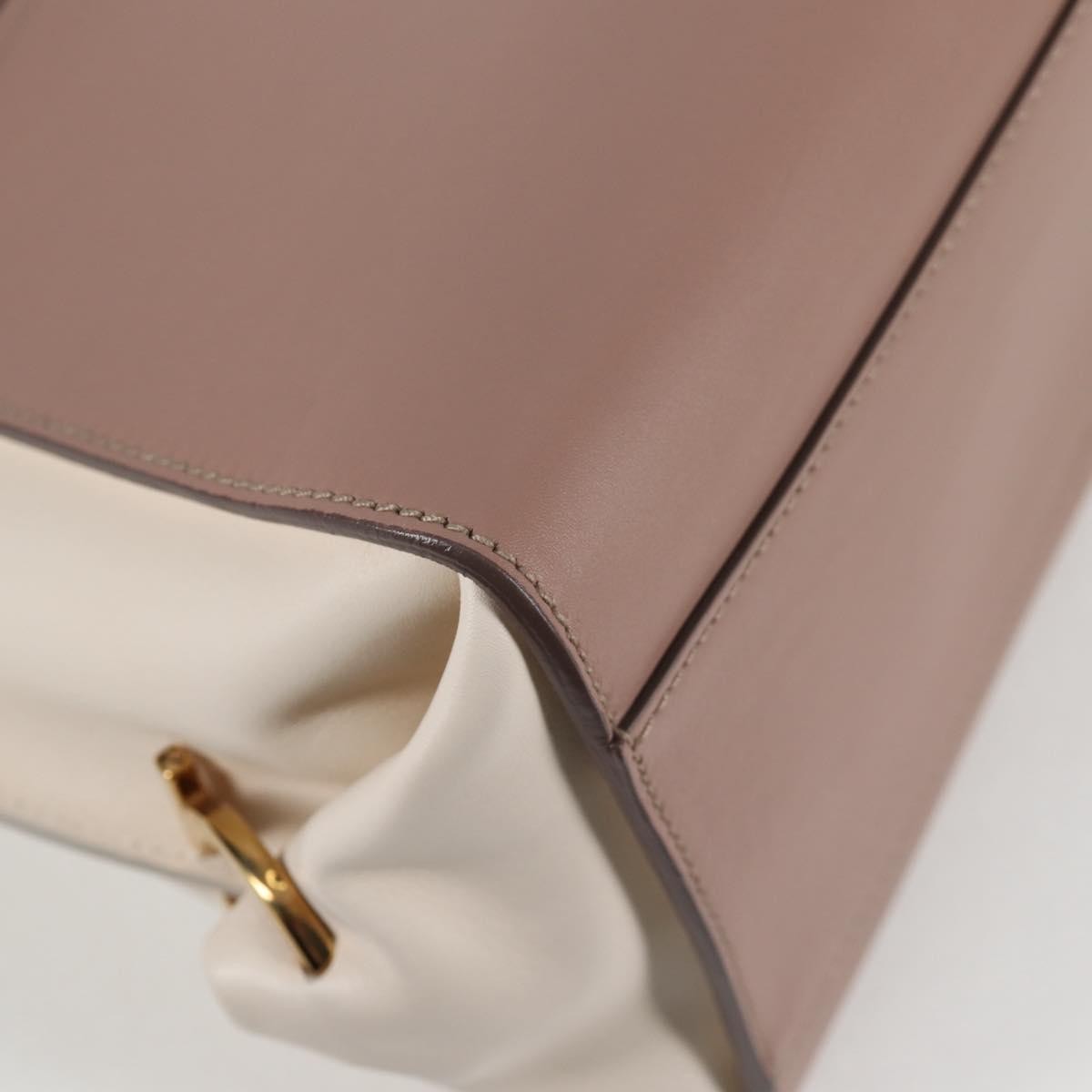 Salvatore Ferragamo Sofia Satchel Leather, PINK, LEATHER, Handbag