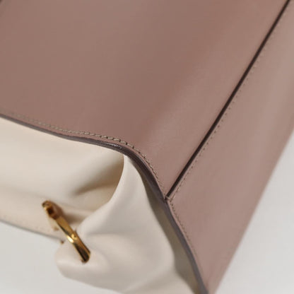 Salvatore Ferragamo Sofia Satchel Leather, PINK, LEATHER, Handbag