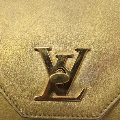 Louis Vuitton Love Note Chain Clutch Leather, GOLD, LEATHER, Clutche & pouche