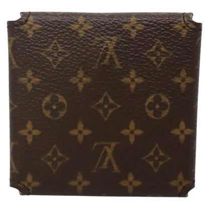 Louis Vuitton CASE JEWELRY BOX Canvas, BROWN, CANVAS, Wallets