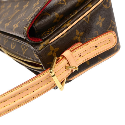 Louis Vuitton Viva Cite Handbag Monogram Canvas, BROWN, CANVAS, Handbag