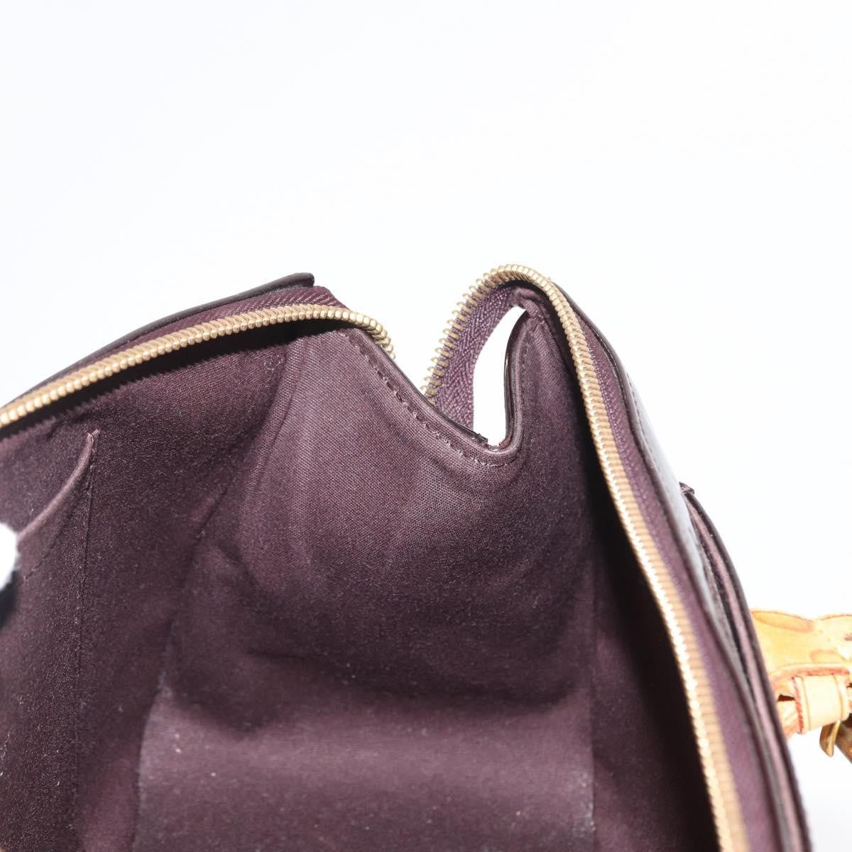 Louis Vuitton Rosewood Avenue Handbag Monogram Vernis, BURGUNDY, PATENT_LEATHER, Handbag