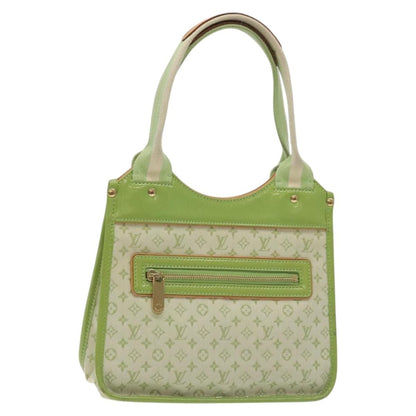 Louis Vuitton Kathleen Tote Mini Lin, GREEN, CANVAS, Handbag