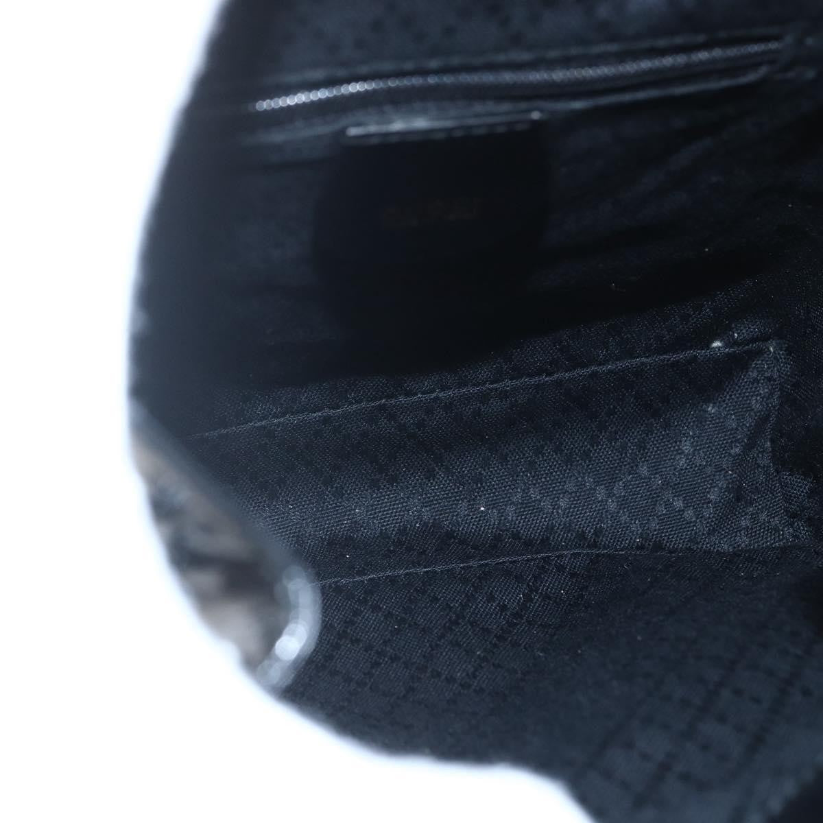 Gucci Vintage Bamboo Backpack Patent, BLACK, PATENT_LEATHER, Backpack