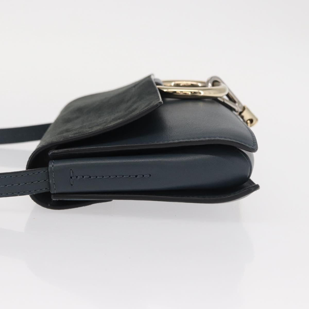 Chloe Faye Shoulder Bag Leather and Suede, GREEN, SUEDE, Shoulder bag