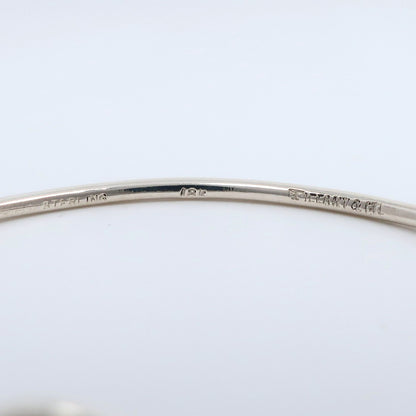 Tiffany & Co. Love Knot Bracelet Sterling Silver and 18K Yellow Gold, SILVER, SILVER, Bracelet