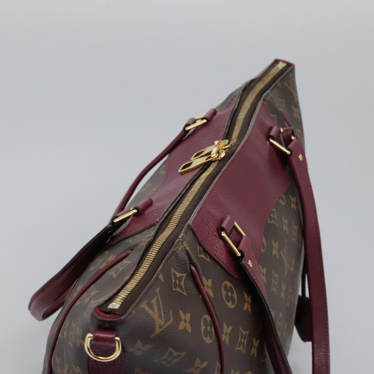 Louis Vuitton Estrela NM Handbag Monogram Canvas with Leather, PURPLE, CANVAS, Handbag