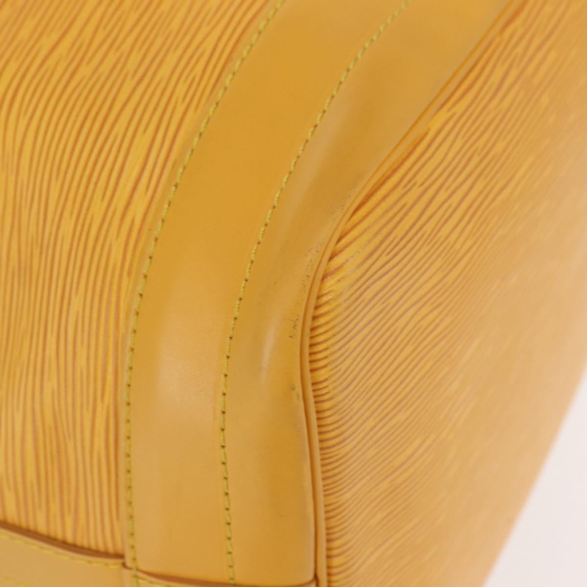 Louis Vuitton Noe Handbag Epi Leather, YELLOW, LEATHER, Shoulder bag