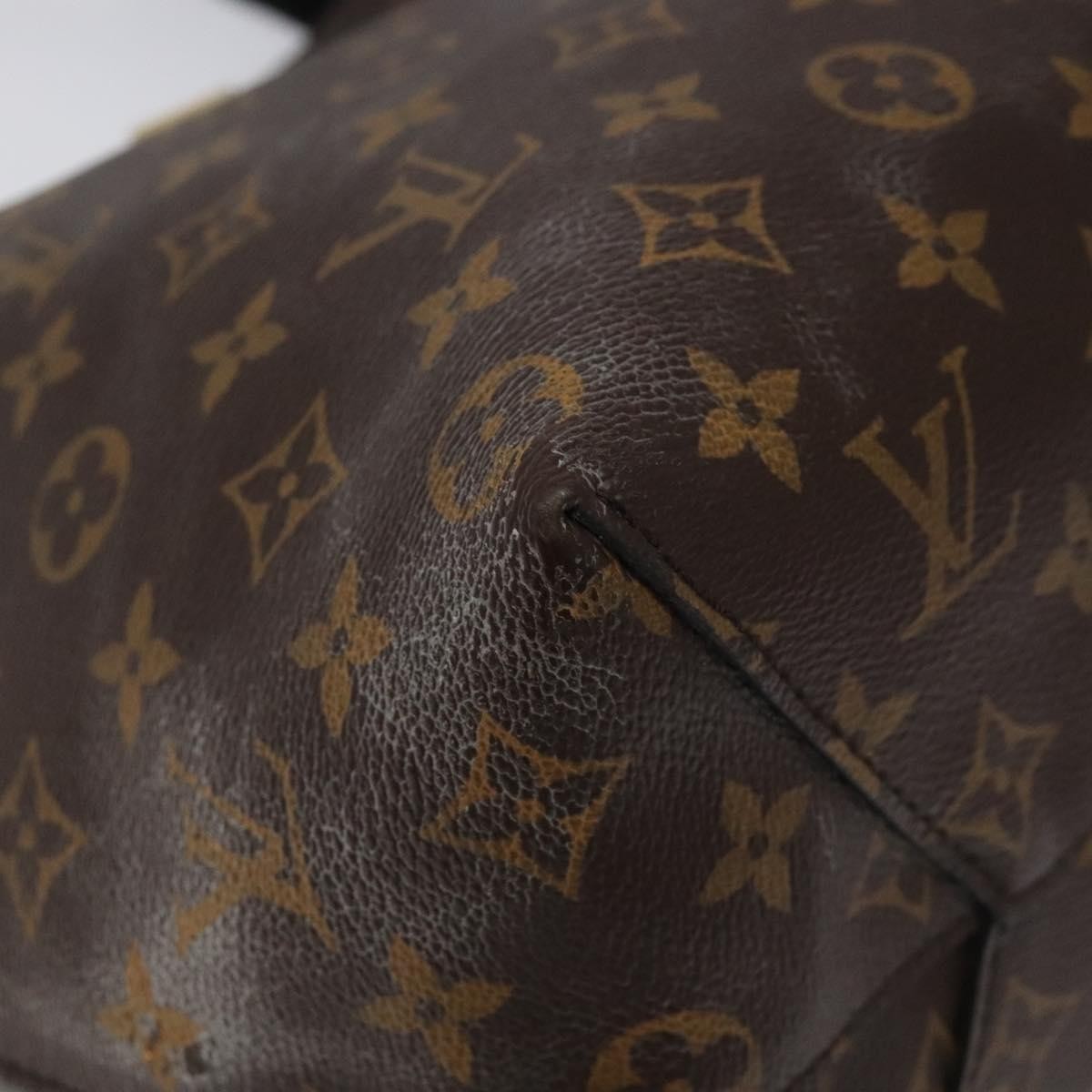 Louis Vuitton Flower Hobo Monogram Canvas with Leather, BROWN, CANVAS, Shoulder bag