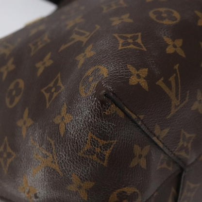 Louis Vuitton Flower Hobo Monogram Canvas with Leather, BROWN, CANVAS, Shoulder bag