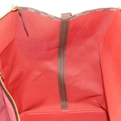 Louis Vuitton Greenwich Travel Bag Damier, BROWN, CANVAS, Travel bag