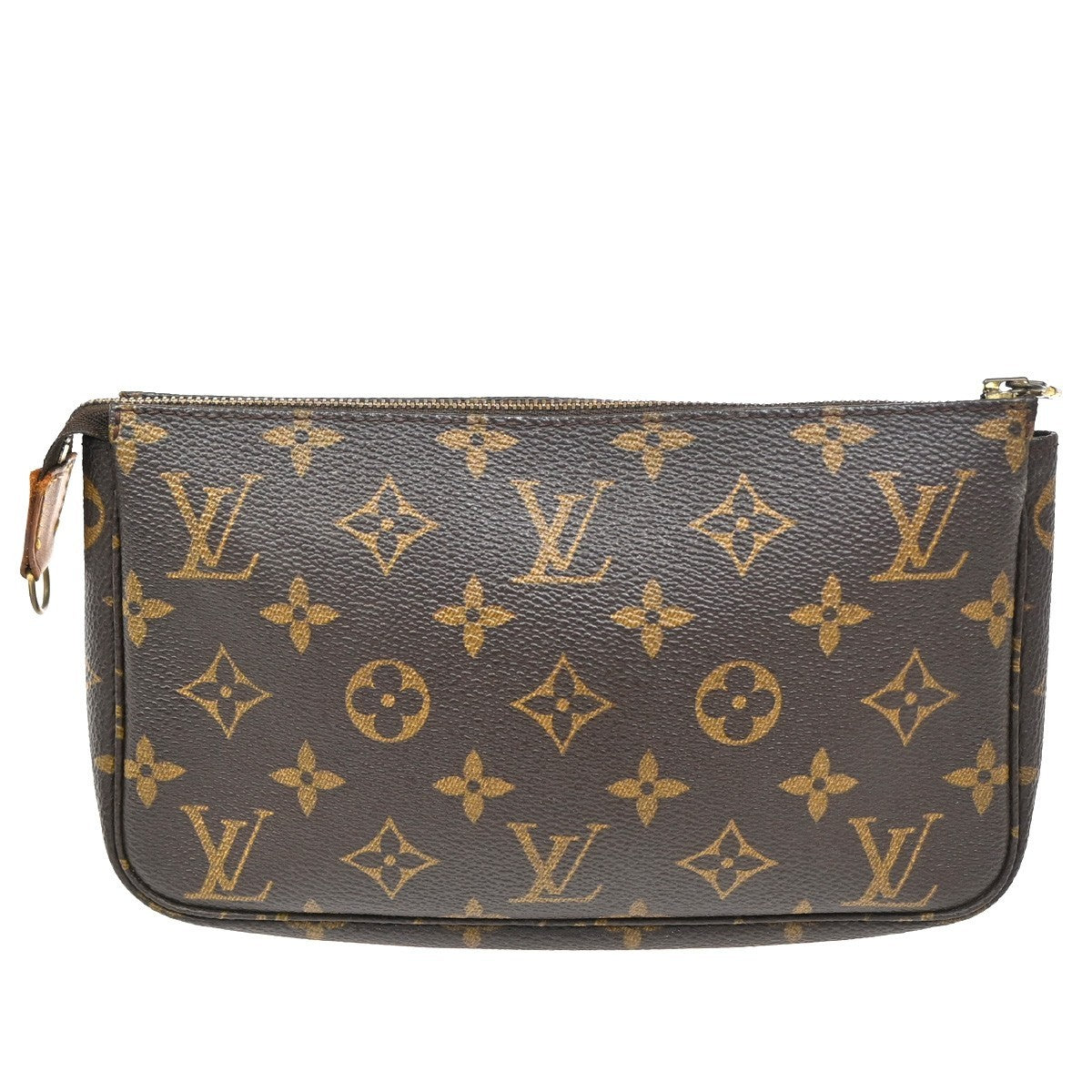 Louis Vuitton Pochette Accessoires NM Monogram Canvas, BROWN, CANVAS, Clutche & pouche