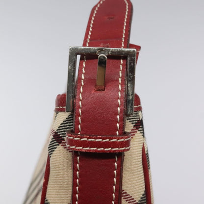 Burberry Shoulder Bag Nova Check Canvas, BEIGE, CANVAS, Shoulder bag