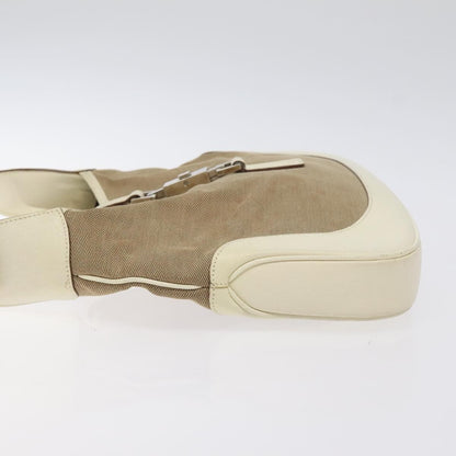Gucci Vintage Jackie O Hobo Canvas and leather, BEIGE, CANVAS, Shoulder bag