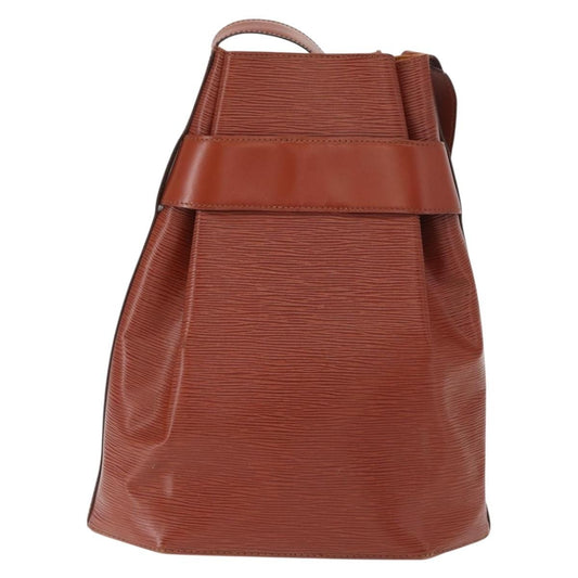 Louis Vuitton Vintage Sac d'Epaule Handbag Epi Leather, BROWN, LEATHER, Shoulder bag