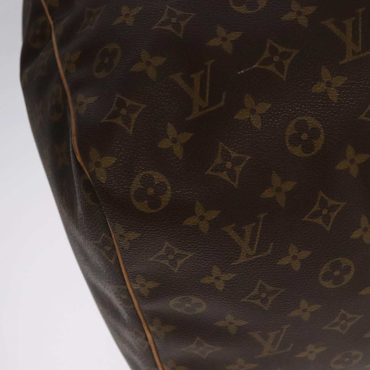 Louis Vuitton Keepall Bag Monogram Canvas, BROWN, CANVAS, Travel bag