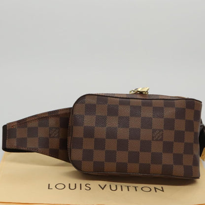 Louis Vuitton Geronimos Waist Bag Damier, BROWN, CANVAS, Shoulder bag