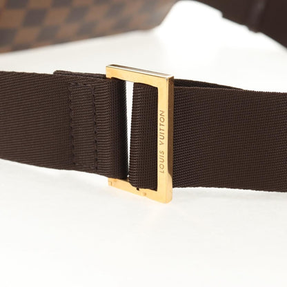 Louis Vuitton Geronimos Waist Bag Damier, BROWN, CANVAS, Travel bag