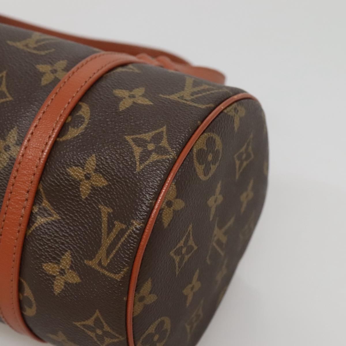 Louis Vuitton Papillon Handbag Monogram Canvas, BROWN, CANVAS, Handbag