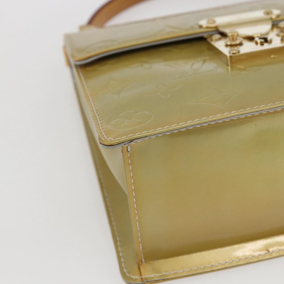 Louis Vuitton Spring Street NM Handbag Patent leather, GRAY, PATENT_LEATHER, Handbag