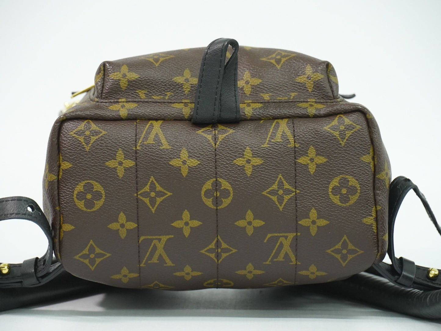 Louis Vuitton Palm Springs Backpack Monogram Canvas, BROWN, CANVAS, Backpack