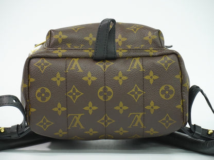 Louis Vuitton Palm Springs Backpack Monogram Canvas, BROWN, CANVAS, Backpack