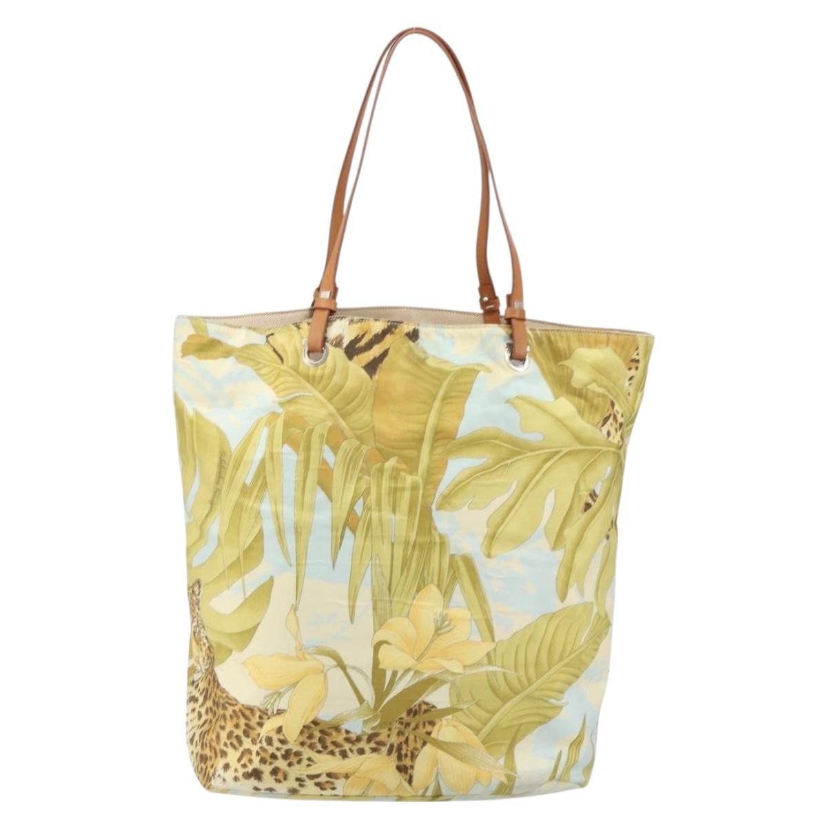 Salvatore Ferragamo Vintage Tote bag Nylon, Multicolour, Nylon, Tote Bag