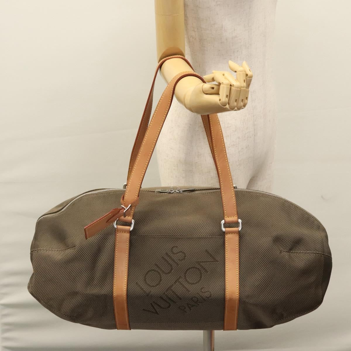 Louis Vuitton Attaquant Handbag Damier Geant Canvas, BROWN, CANVAS, Handbag
