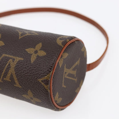 Louis Vuitton Papillon Pochette Monogram Canvas, BROWN, CANVAS, Handbag
